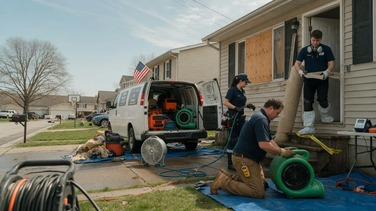 Water Damage Restoration in Long Lake, SD near me